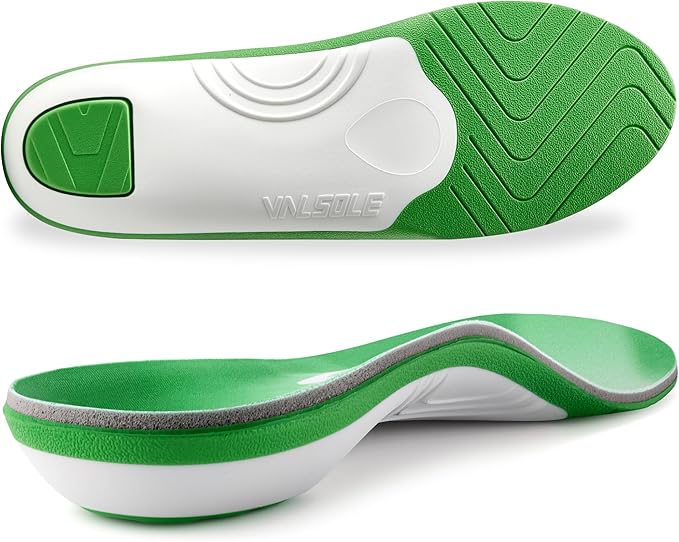 VALSOLE 250+ lbs Plantar Fasciitis High Arch Support Insole by VALSOLE