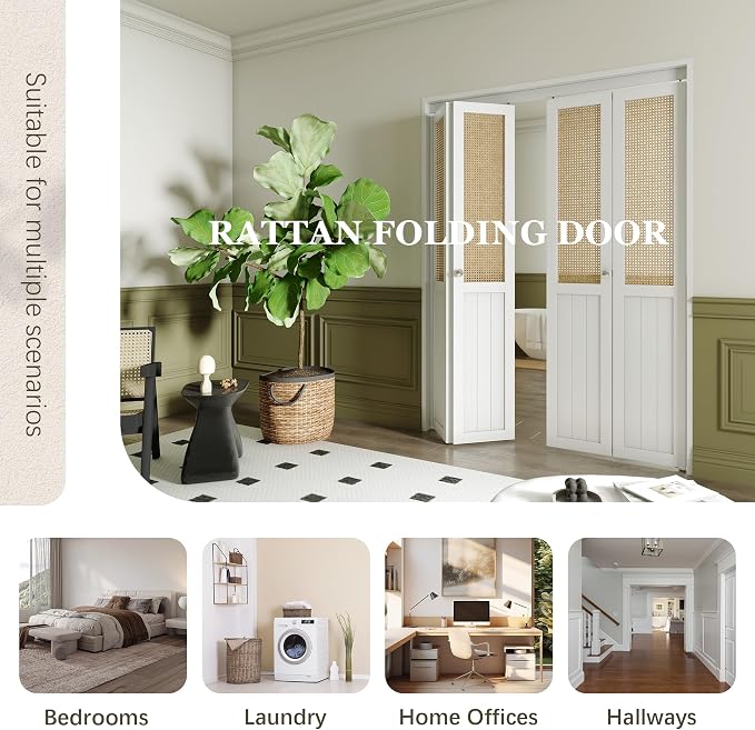 BARNER HOME Cane Bi-fold Doors - Image 6