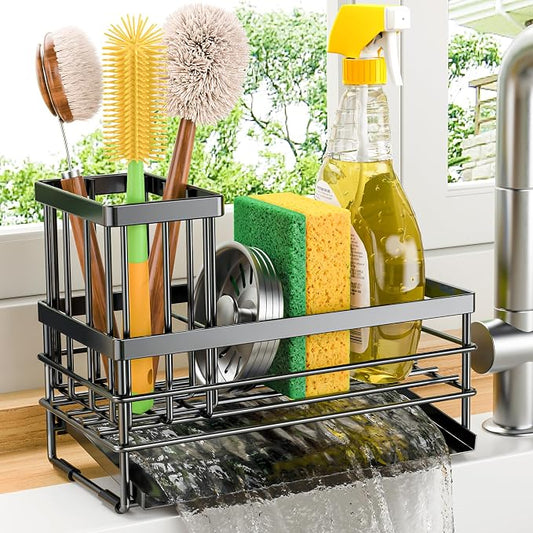 Cisily Sink Caddy Sponge Holder by CISILYHOMELIFE