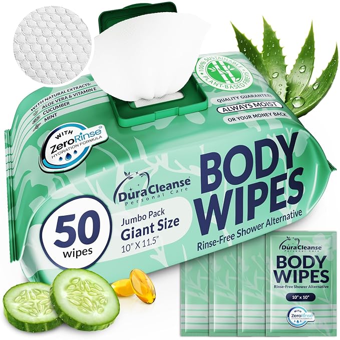 Body Wipes for Women by DuraCleanse