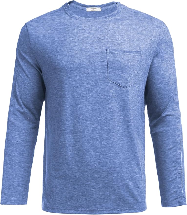 Deyeek Men's Post Shoulder Surgery Recovery Shirts Full Tear Away Long Sleeve - Image 4