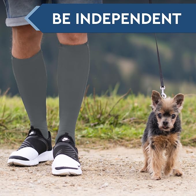 TheraMagic® Zipper Compression Socks - Image 5