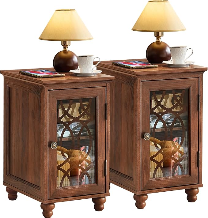 Narrow Side Table Set of 2 by Joaxswe