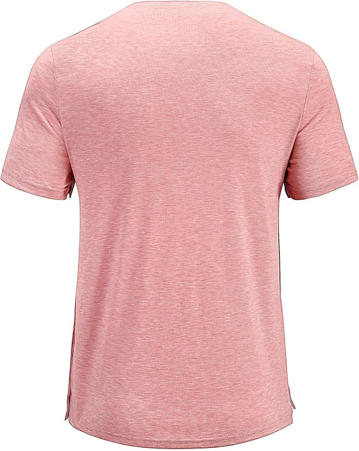 Poriff Men's Post Shoulder Surgery Recovery Shirts Full Tear Away Short Sleeve - Image 3