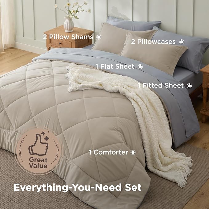 Bedsure Queen Comforter Set - Image 3