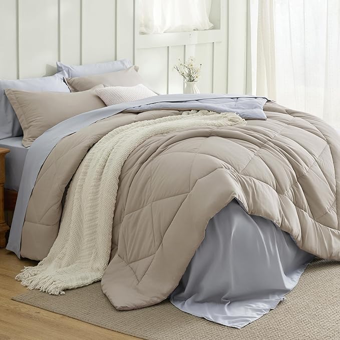 Bedsure Queen Comforter Set by BEDSURE