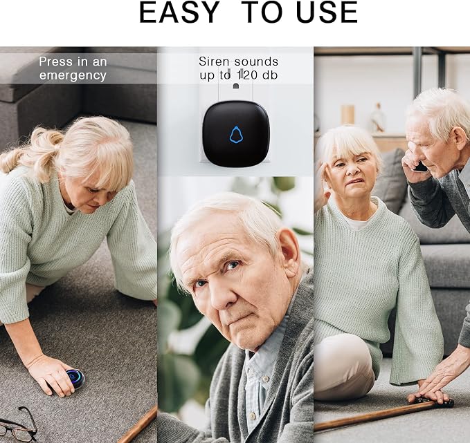 Caregiver Pager, Wireless Call Button - Image 3
