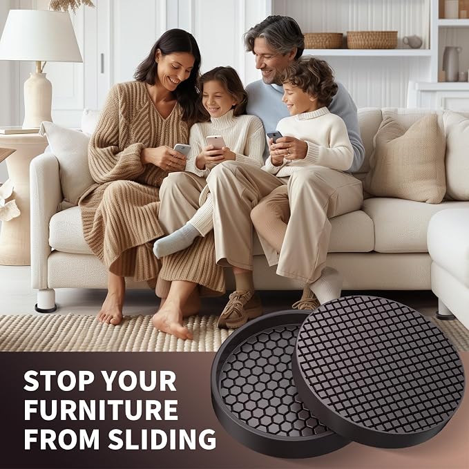 Ezprotekt Non Slip Furniture Pads, Anti Skid Furniture Coasters - Image 5
