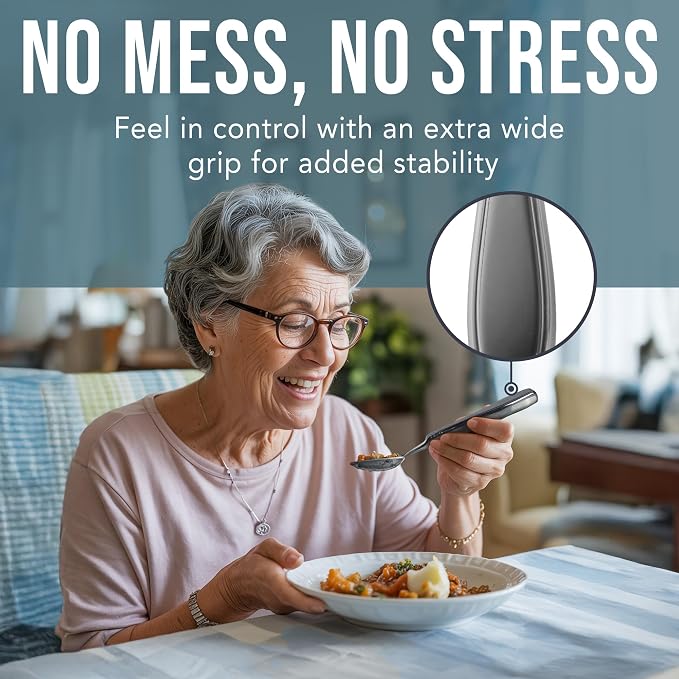 BUNMO Weighted Utensils for Hand Tremors - Image 4