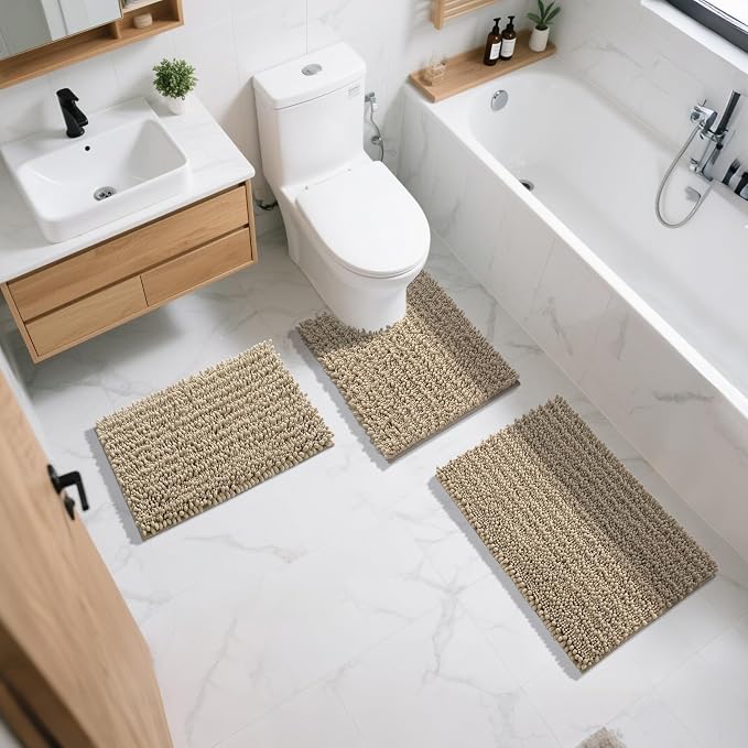 Yimobra Bathroom Rugs Non Slip Washable 24x17 Inch - Image 8