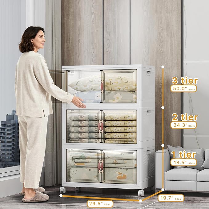Extra Large Stackable Storage Bins - Image 3