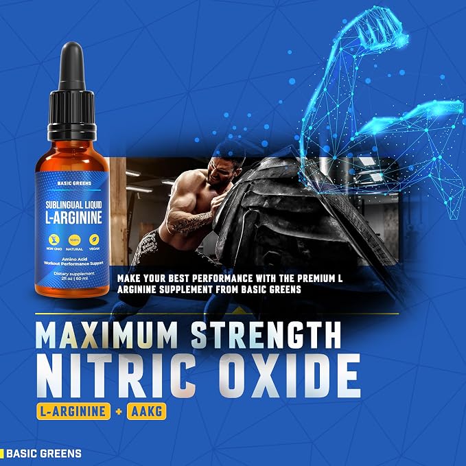 L-Arginine Liquid Nitric Oxide Supplement - Image 2