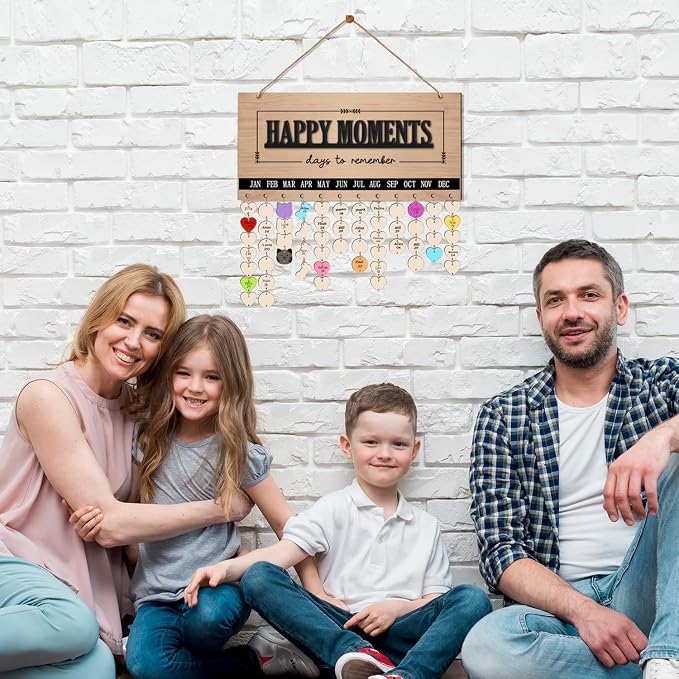 Family Birthday Calendar Board Wall Hanging - Image 6