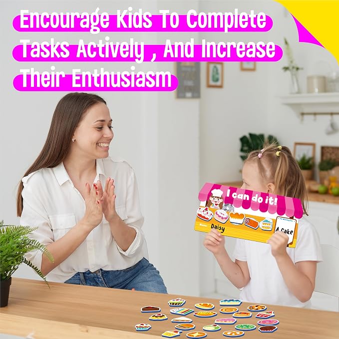 “I CAN DO IT” Token Board, Magnetic Reward Chart - Image 6