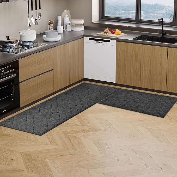 Machine Washable Kitchen Rugs 24" x 70", Non-Slip Kitchen Runner Rugs Mats - Image 7
