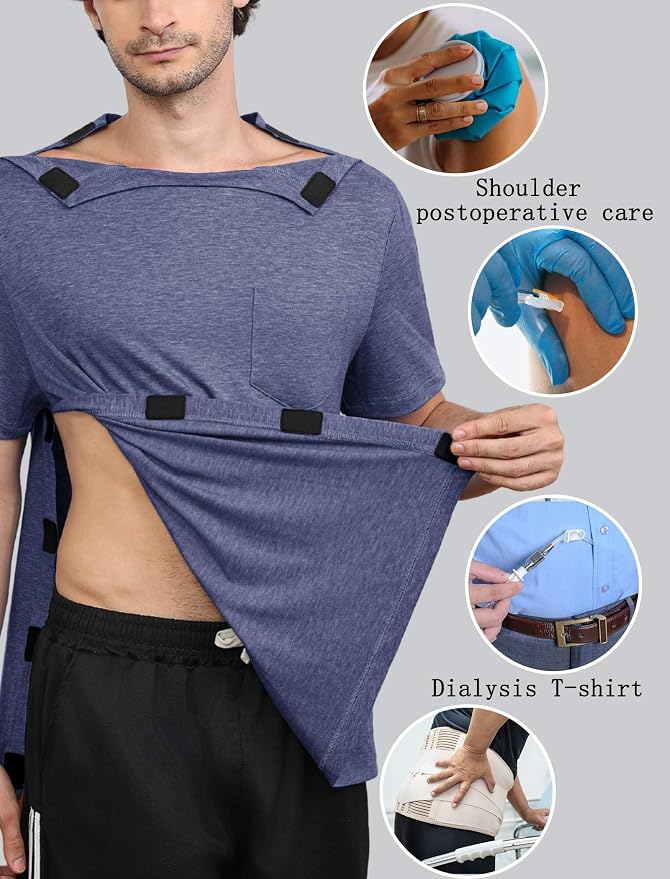 Deyeek Shoulder Post Surgery Recovery Shirts - Image 3