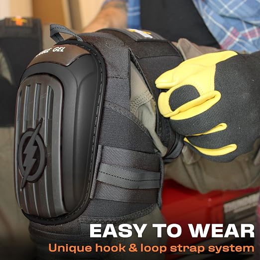 Thunderbolt Knee Pads for Men Construction Knee Pads for Work for Men and Women - Image 7