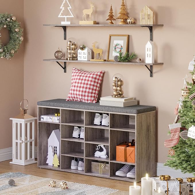 DINZI LVJ Shoe Storage Bench - Image 5