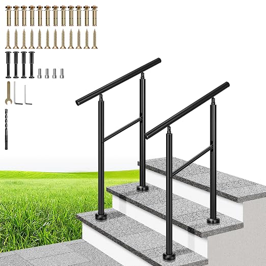 VIVOHOME 2-Pack 2 Step Hand Rails by VIVOHOME