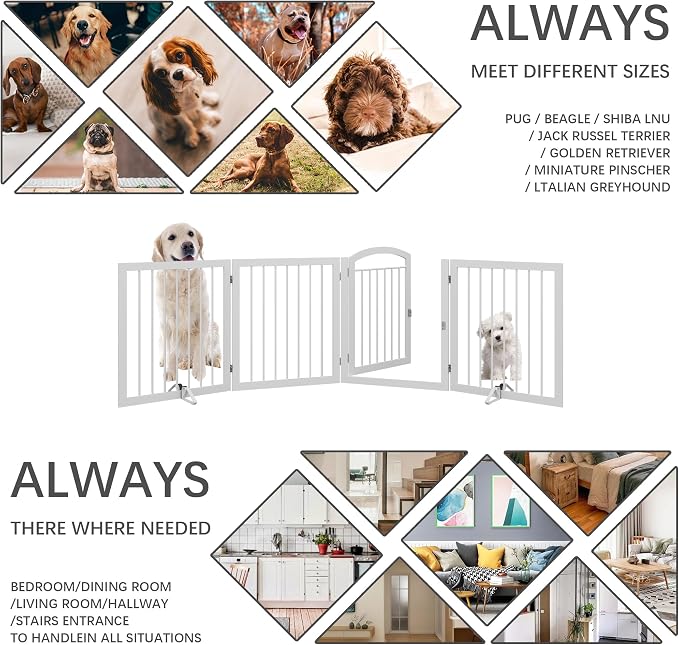 JSB 96-inch Extra Wide 30-inch Tall Dog gate - Image 3
