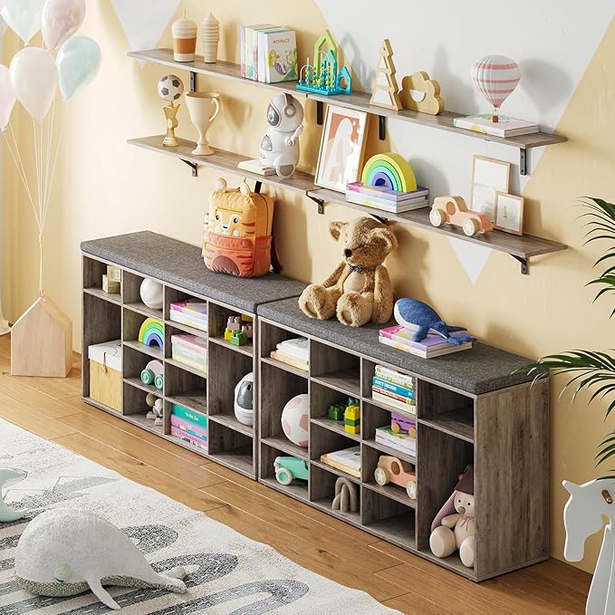 DINZI LVJ Shoe Storage Bench - Image 2