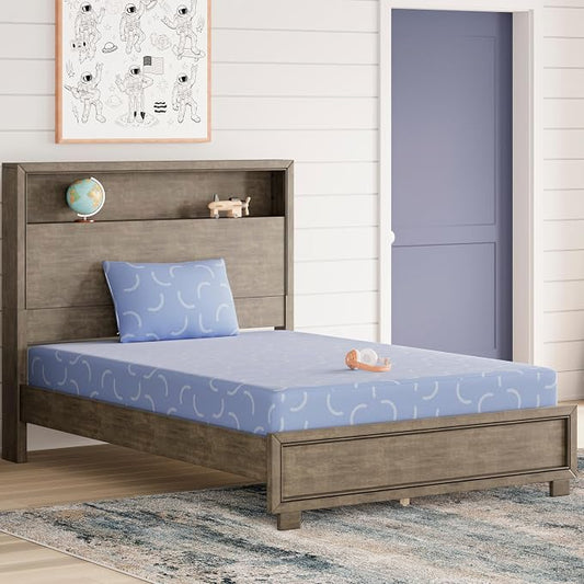 Signature Design by Ashley Full Size iKidz 7 Inch Firm Gel Memory Foam Mattress by SignatureDesignbyAshley