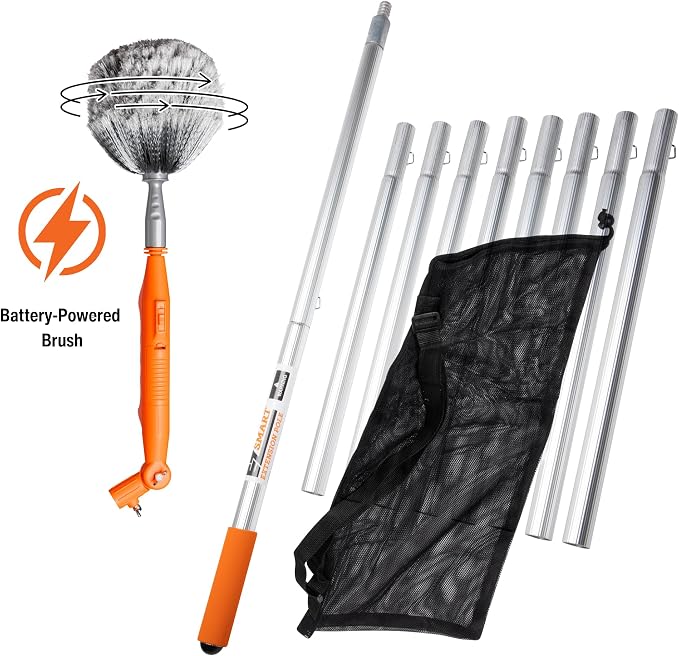 Powered Cobweb & Ceiling Fan Duster - Image 5