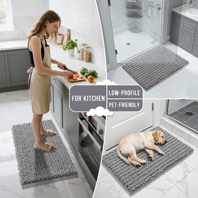Yimobra Bathroom Rugs Sets 2 Piece - Image 5