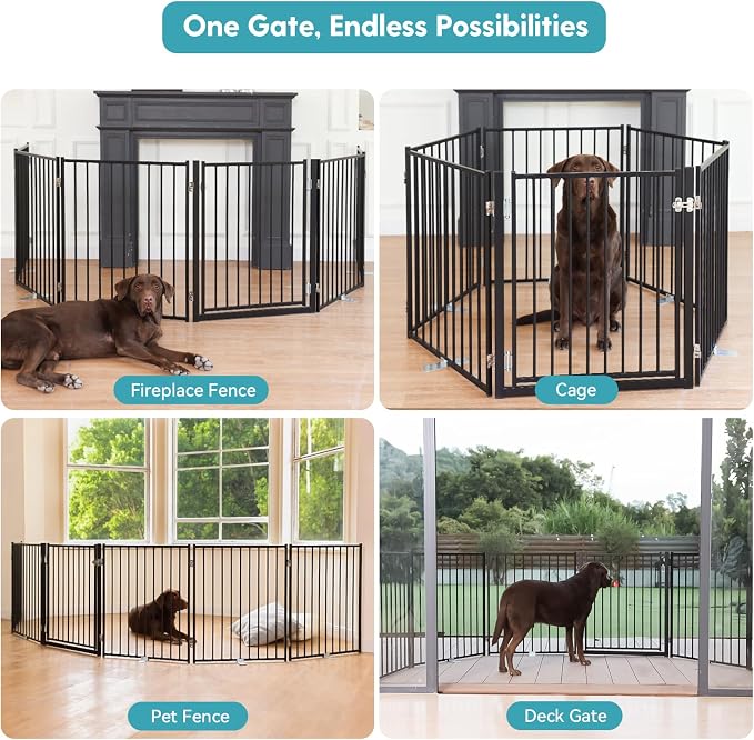 No Pawblems Free Standing Dog Gate - Image 5