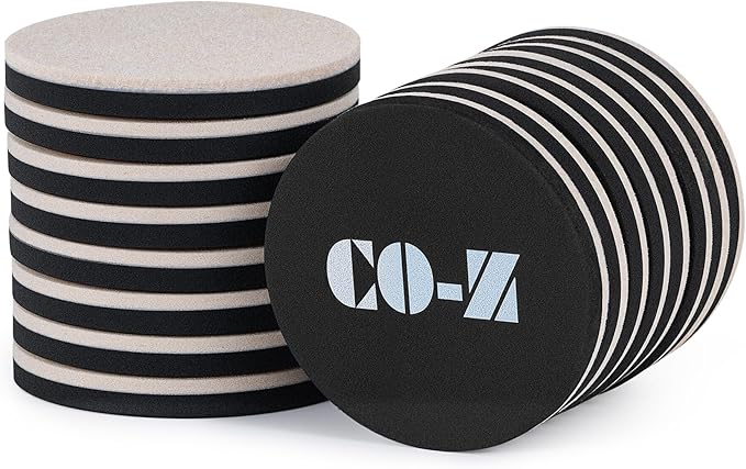 CO-Z 16pcs Felt Furniture Sliders by CO-Z