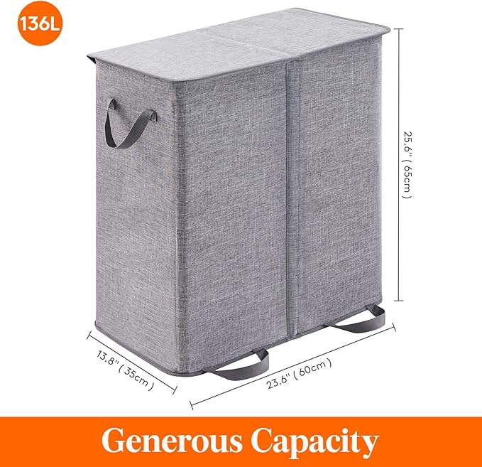 Lifewit Double Laundry Hamper - Field & Grace