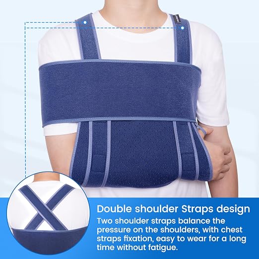 Velpeau Arm Sling for Sleep, Shoulder Immobilizer for Women & Men - Image 5