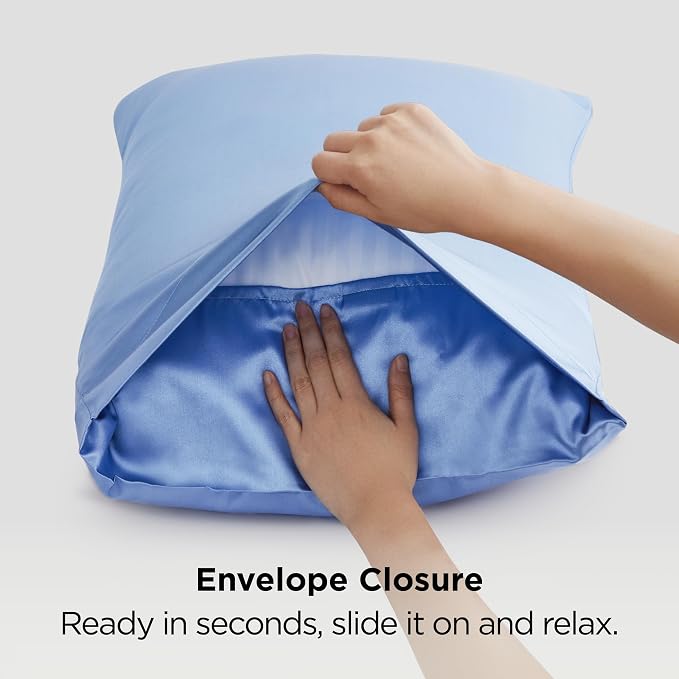 Bedsure Satin Pillowcase for Hair and Skin Queen - Field & Grace