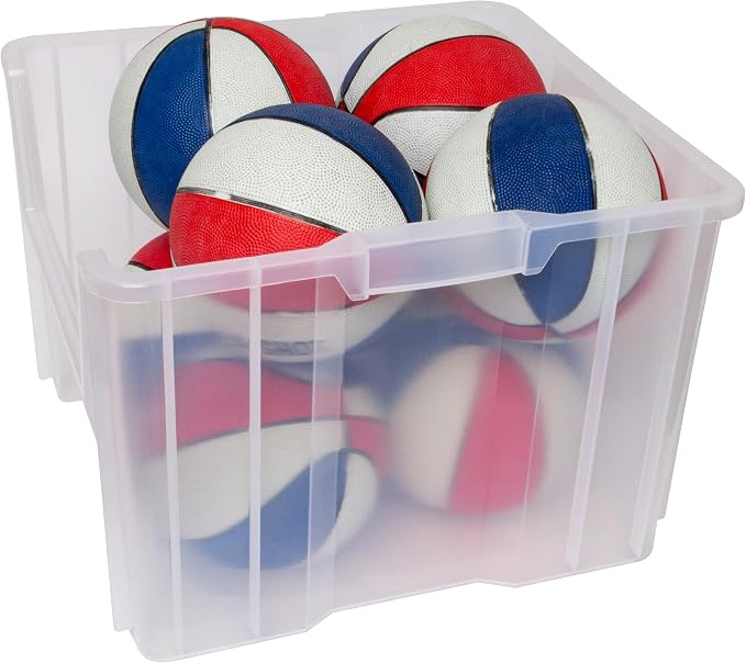 Akro-Mils 13018 Stak-N-Store Heavy Duty Stackable Open Front Plastic Storage - Image 3