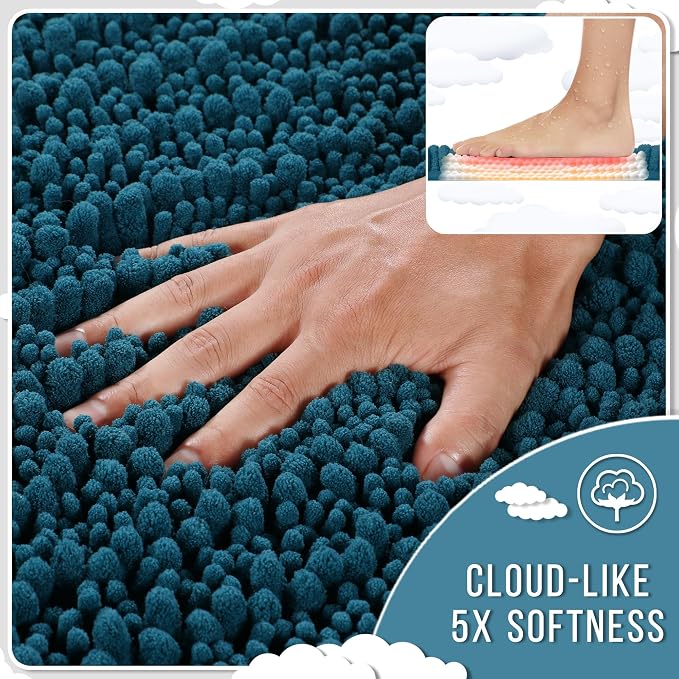 Yimobra Long Bathroom Rugs Non Slip Washable 44x24 Inch - Image 4