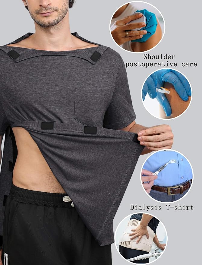 Deyeek Shoulder Post Surgery Recovery Shirts - Image 3