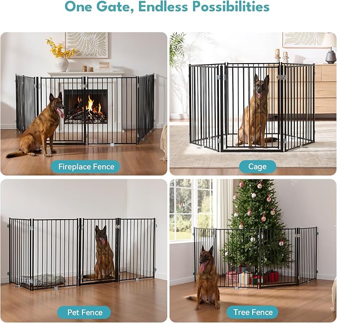 No Pawblems Free Standing Dog Gate - Image 5