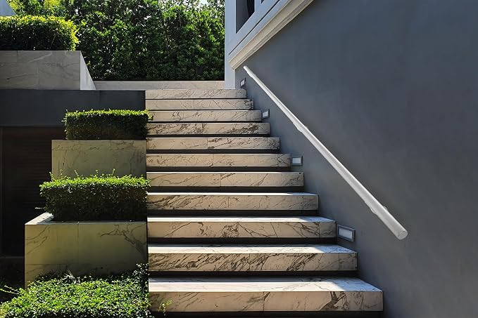 Meranti Aluminum Handrail for Indoor or Outdoor Steps and Stairs – Hand Rails - Image 8