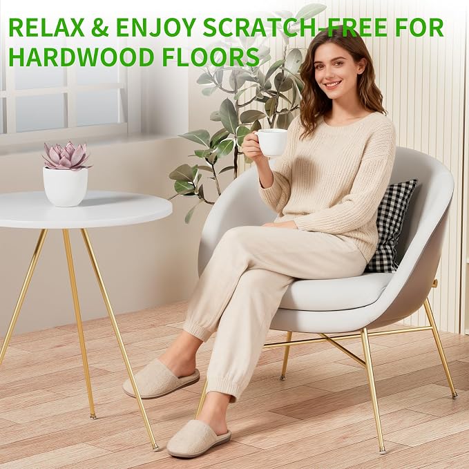 24 Pcs Silicone Chair Leg Floor Protectors - Image 3