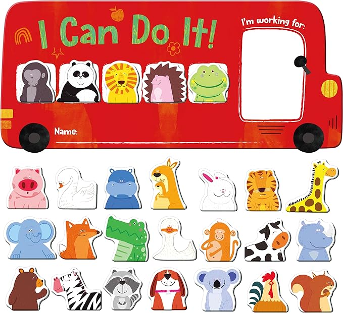 “I CAN DO IT” Token Board, Magnetic Reward Chart by SpriteGru