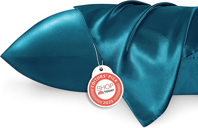 Bedsure King Size Satin Pillowcase Set of 2 by BEDSURE