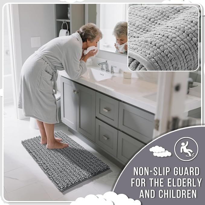 Yimobra Bathroom Rugs Sets 2 Piece - Image 5