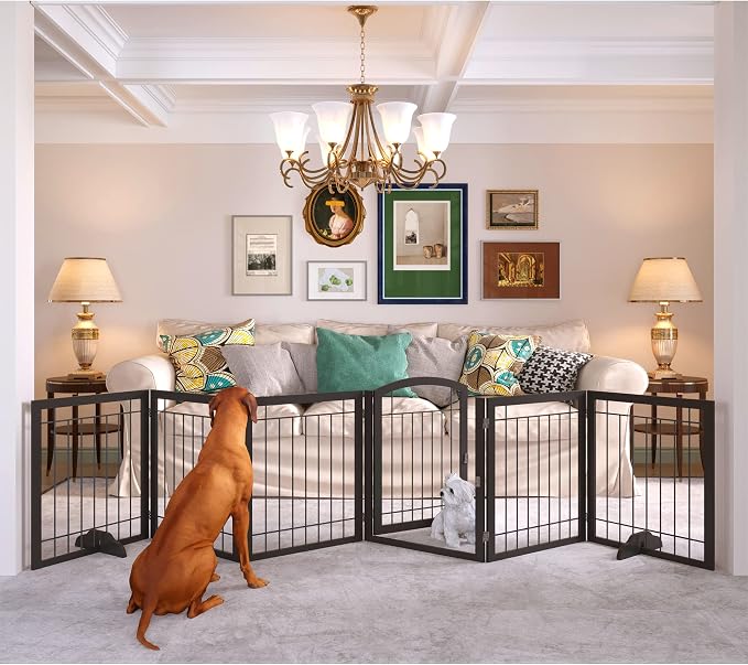 JSB 144-inch Extra Wide 30-inch Tall Dog gate by HomeFurniture