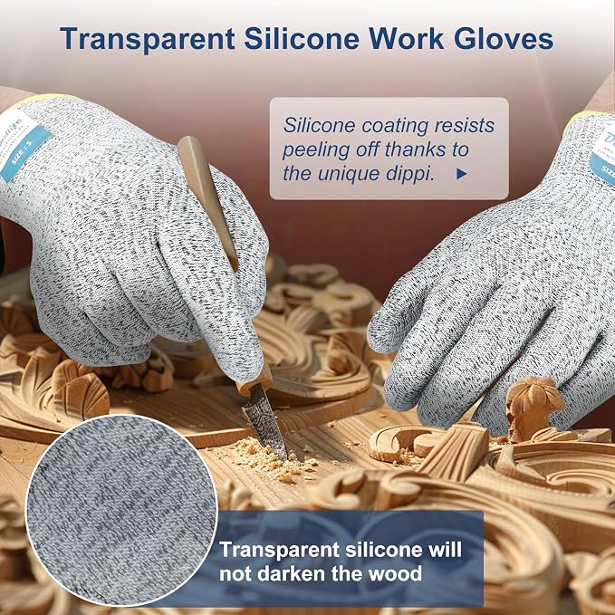Dowellife Level 5 Cut Resistant Gloves - Image 4