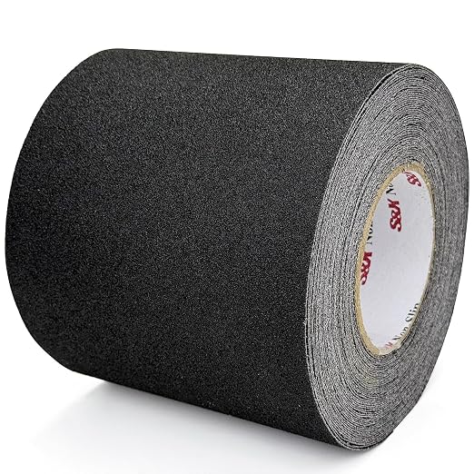 S&X Anti Slip Tape 6 Inch x 60 FT Roll, Ultimate Non-Slip Skid Grip Tape by SXProducts