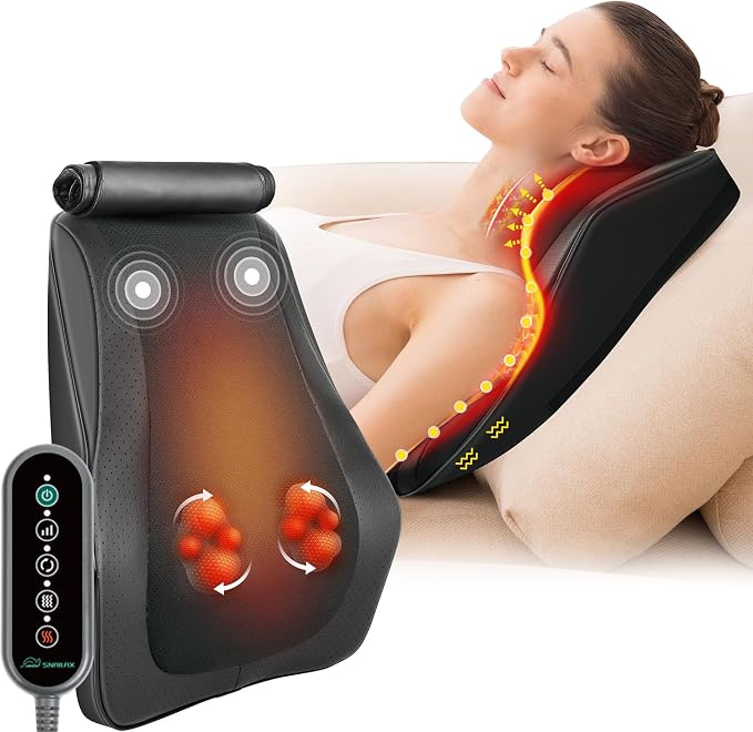 Snailax Shiatsu Lower Back Neck Massager by Snailax