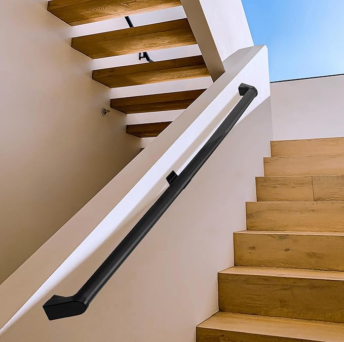 11FT Modern Aluminum Handrail Set by Firmetal