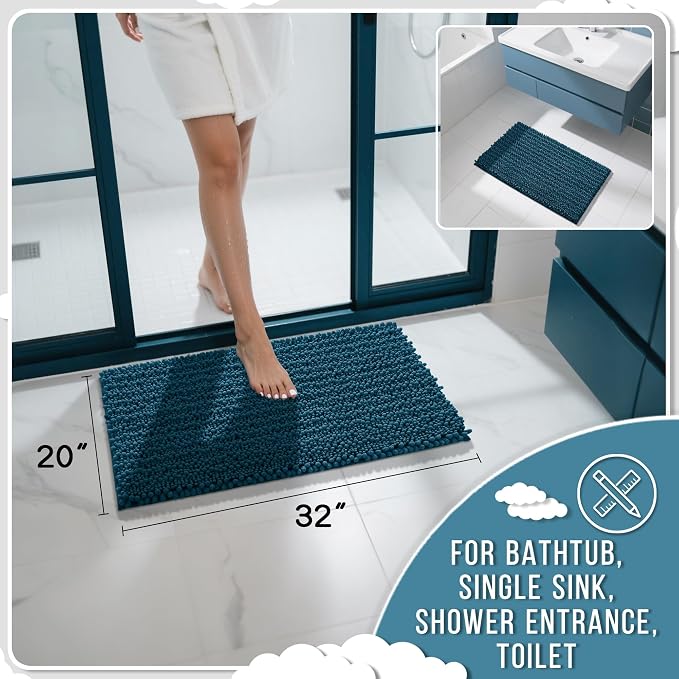 Yimobra Bathroom Rugs Non Slip Washable 32x20 Inch - Image 2
