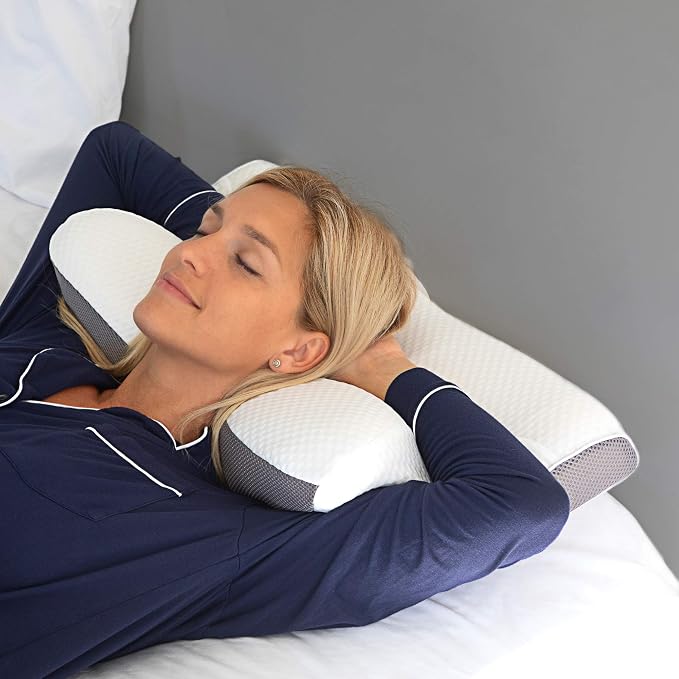 Pillow for Neck and Shoulder Pain Relief – Cervical Memory Foam Contour Pillow - Image 4