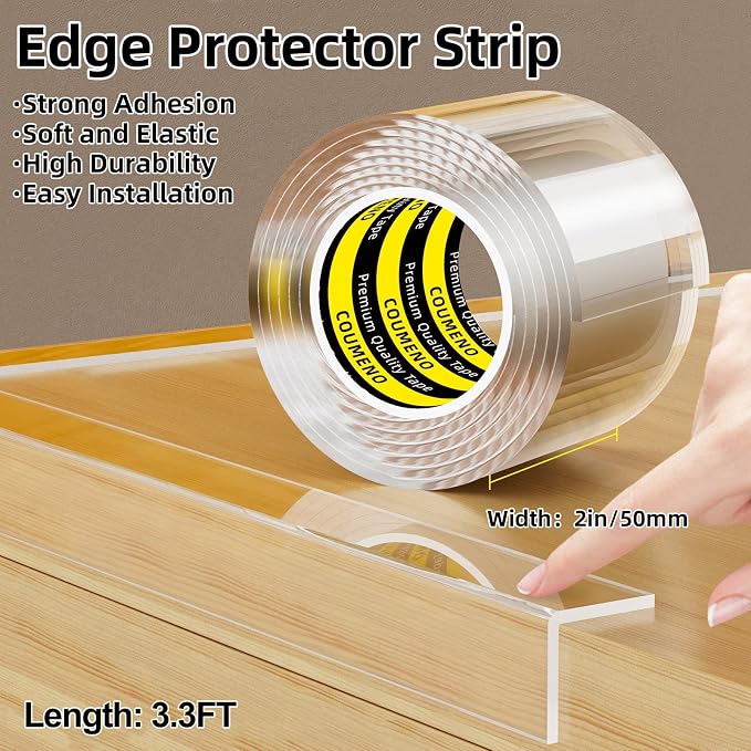Clear Edge Protector, Safe Corner Protector, Anti-Sharp Edge Protector - Image 2